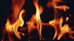 Gas Fireplace Glass Door: Severe Burns